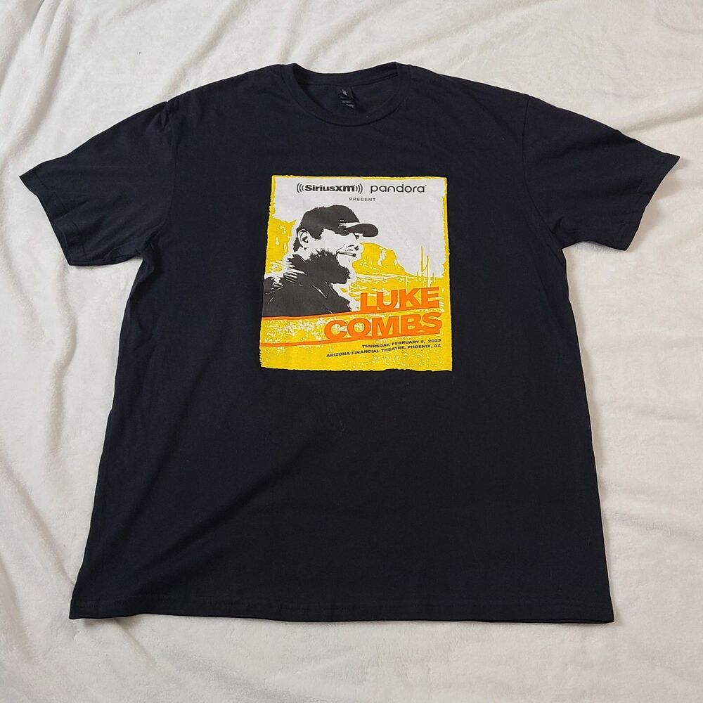 Luke Combs Phoenix AZ 2023 Arizona SiriusXm Pandora Concert UNISEX Large